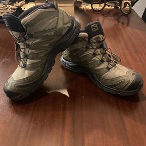 Salomon Forces Men's XA Forces Iguana Green/Khaki Mid GTX Size 10.5D